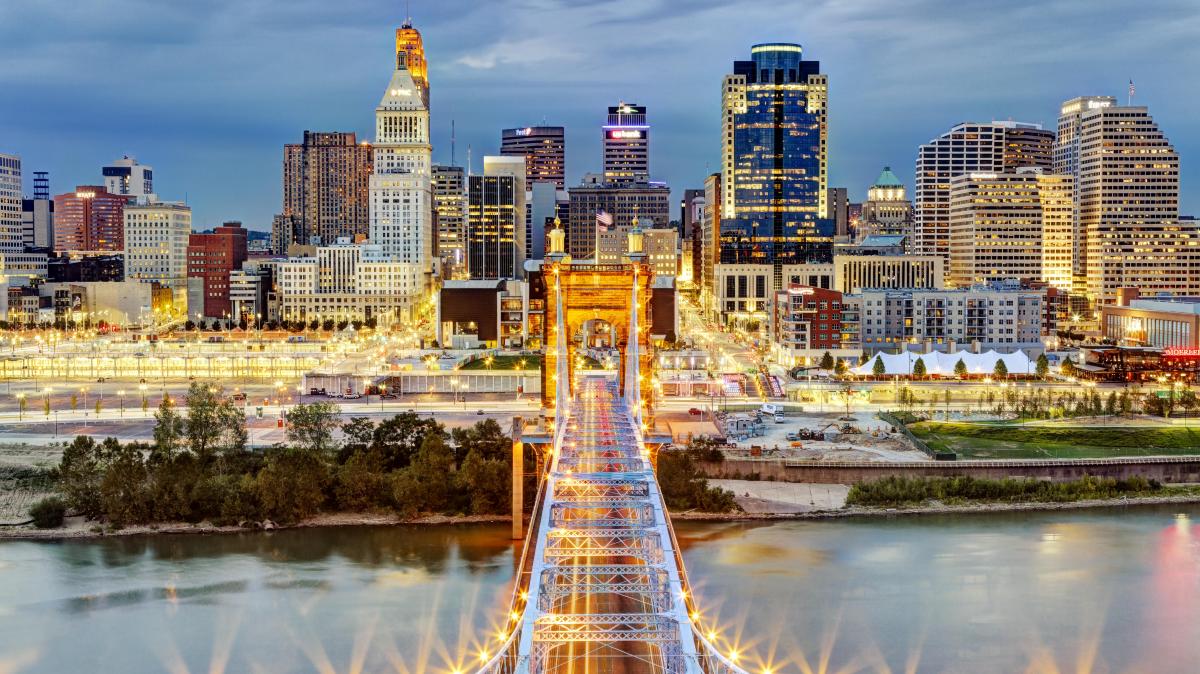 This exciting US city that straddles two states has a new direct flight